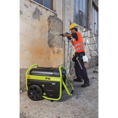  PX - Serie Einsatz für anspruchsvolle Anwendung in Heim und Garten Pramac Stromerzeuger  PX 8000 - THI AVR 230V / 400V - BENZIN - E START 12448425